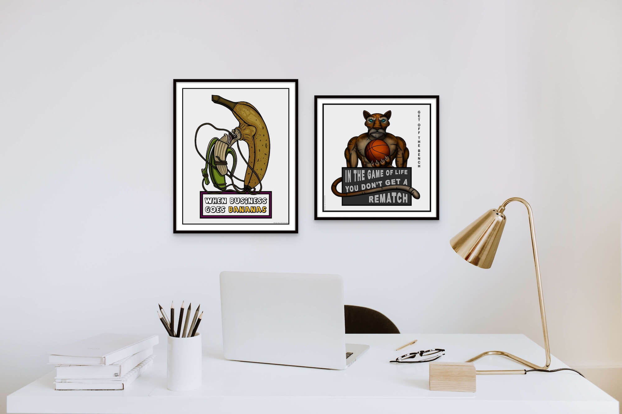 funny cartoon posters interior wall print