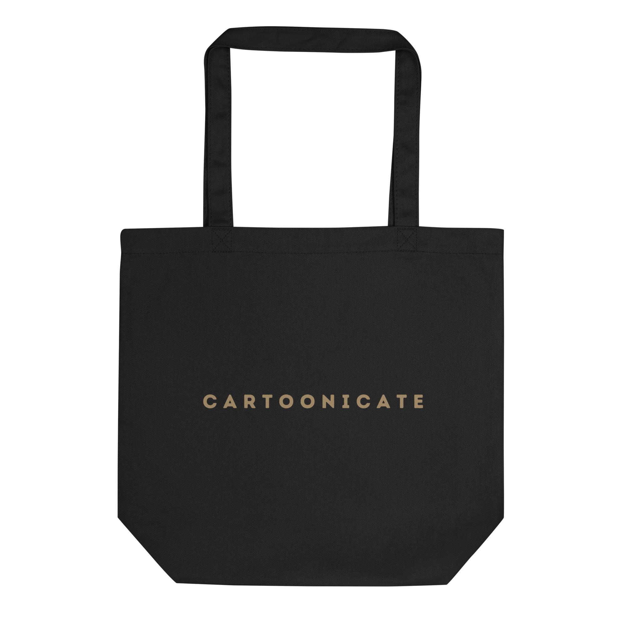 Cartoonicate tote bag organic cotton