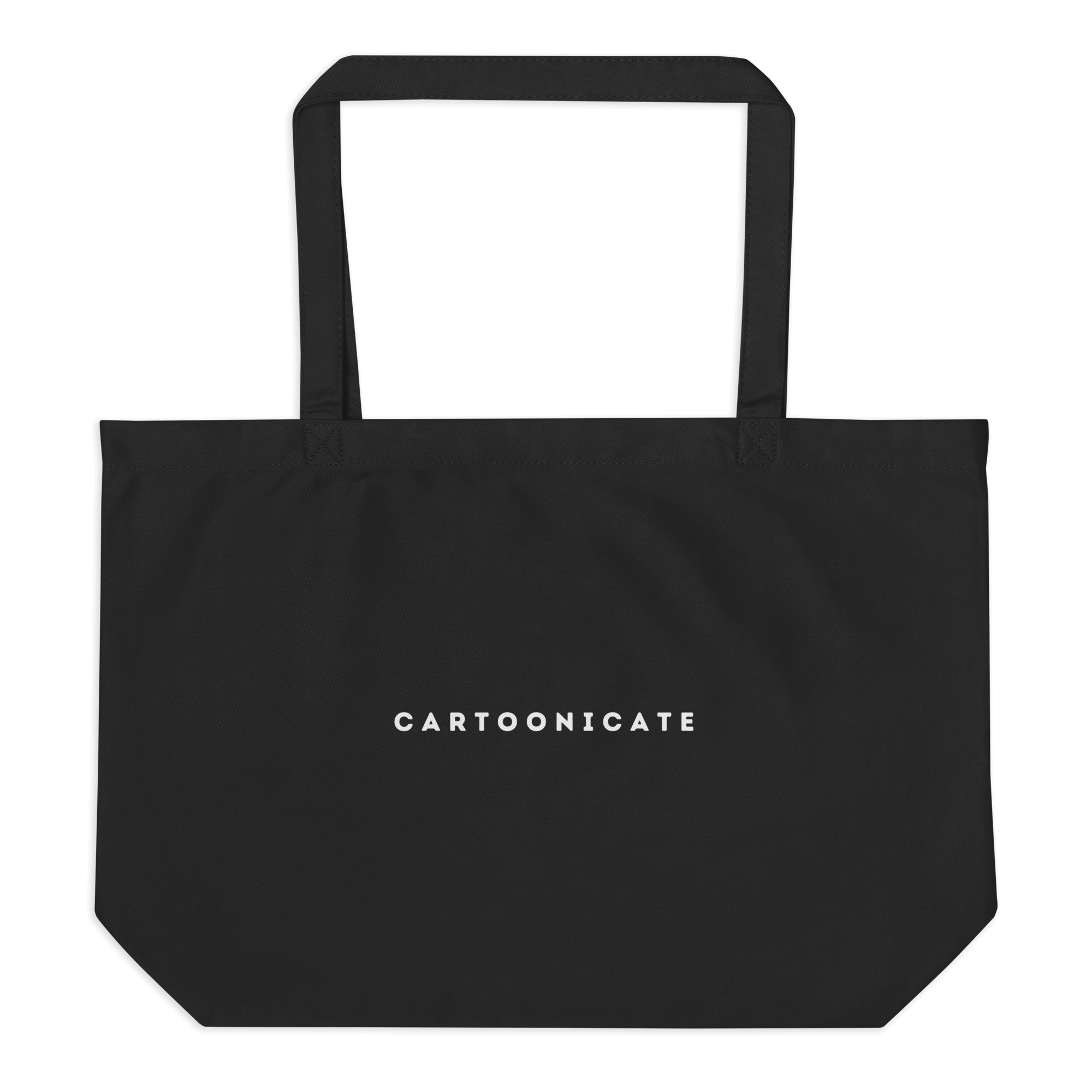 Cartoonicate tote bag organic cotton