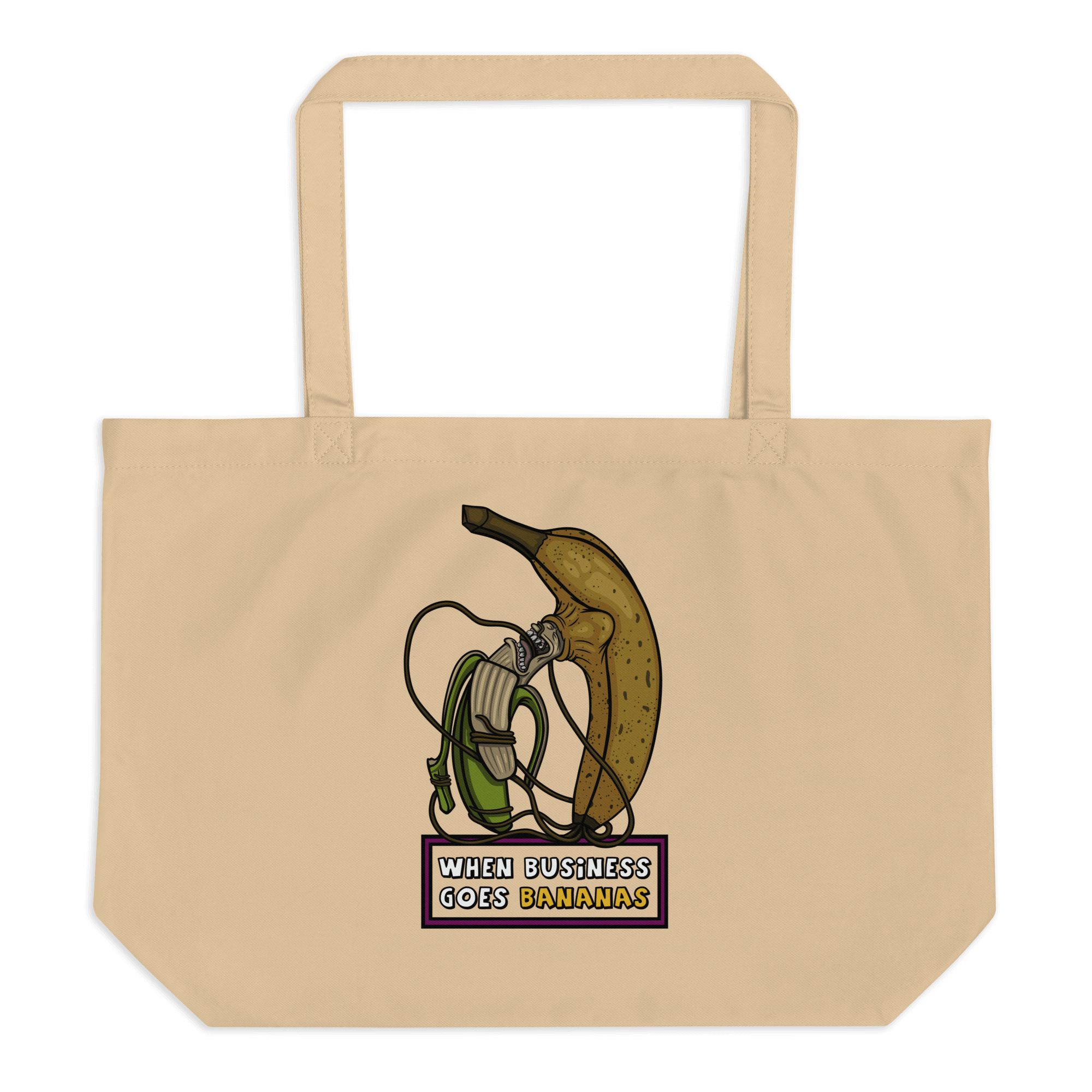 When business goes bananas tote bag natural