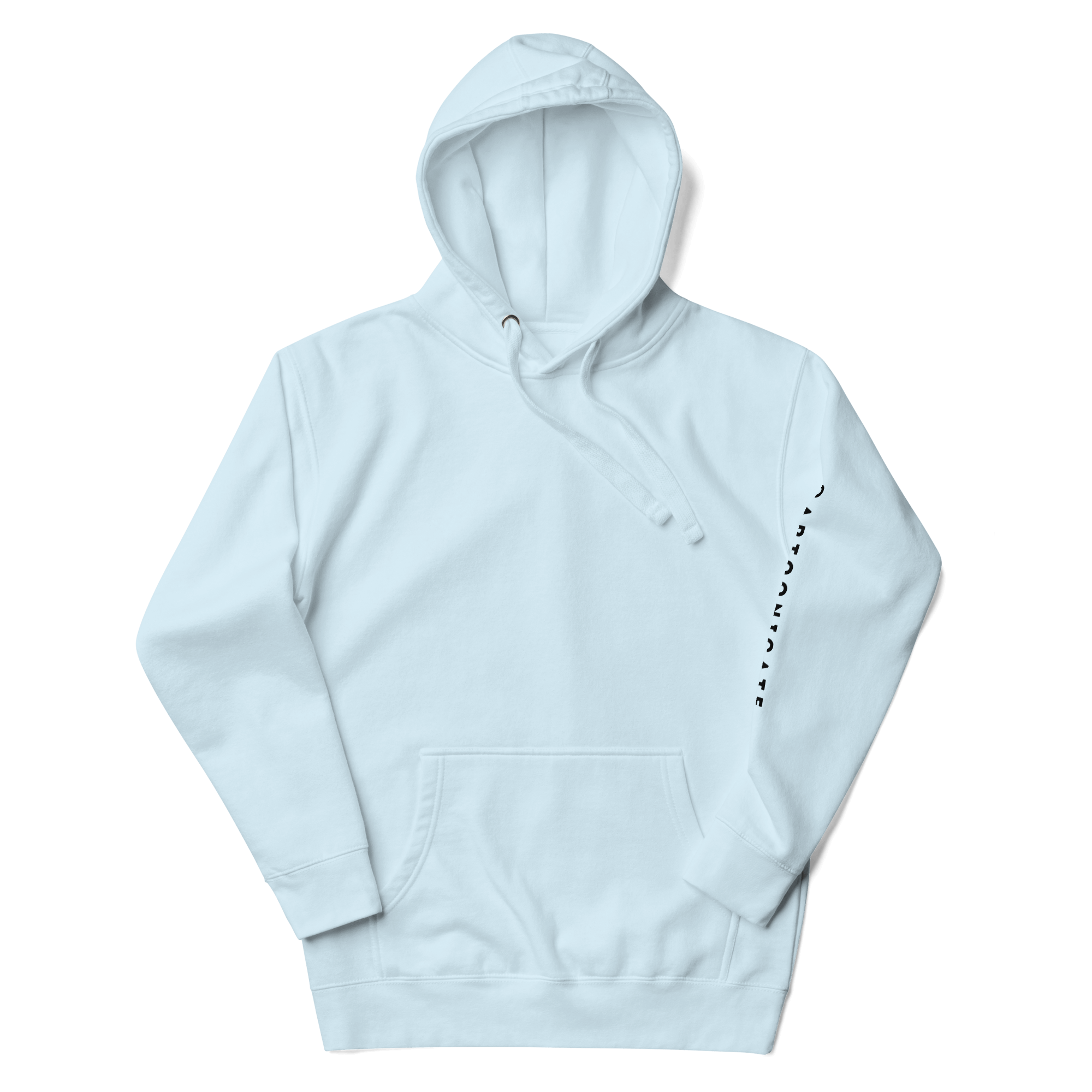 Cartoonicate blue hoodie